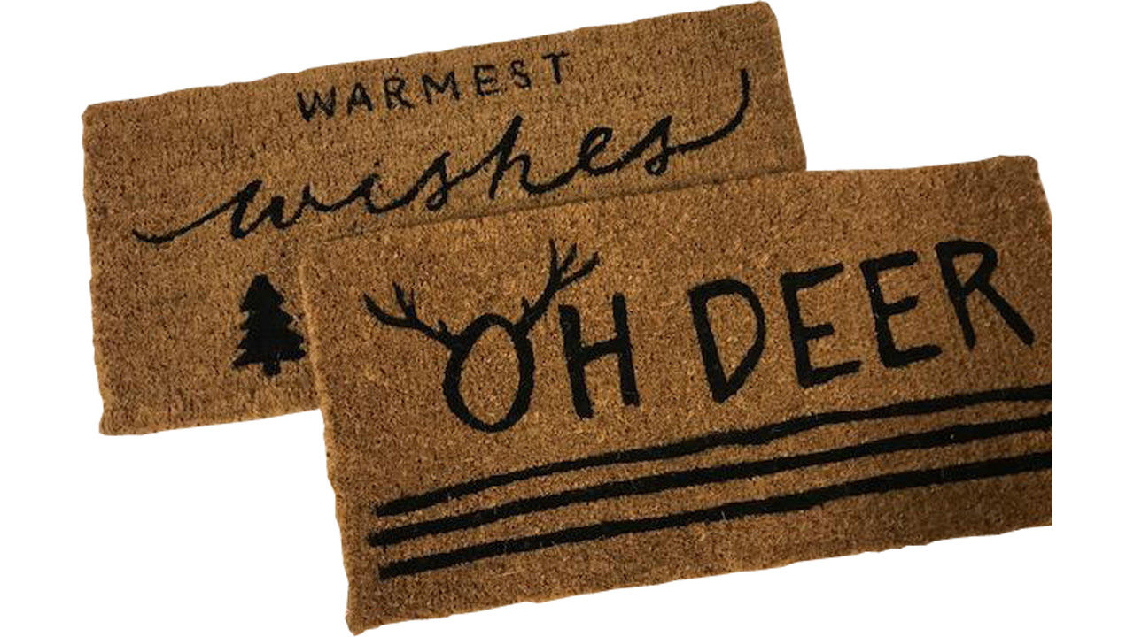 Welcoming the Season doormats